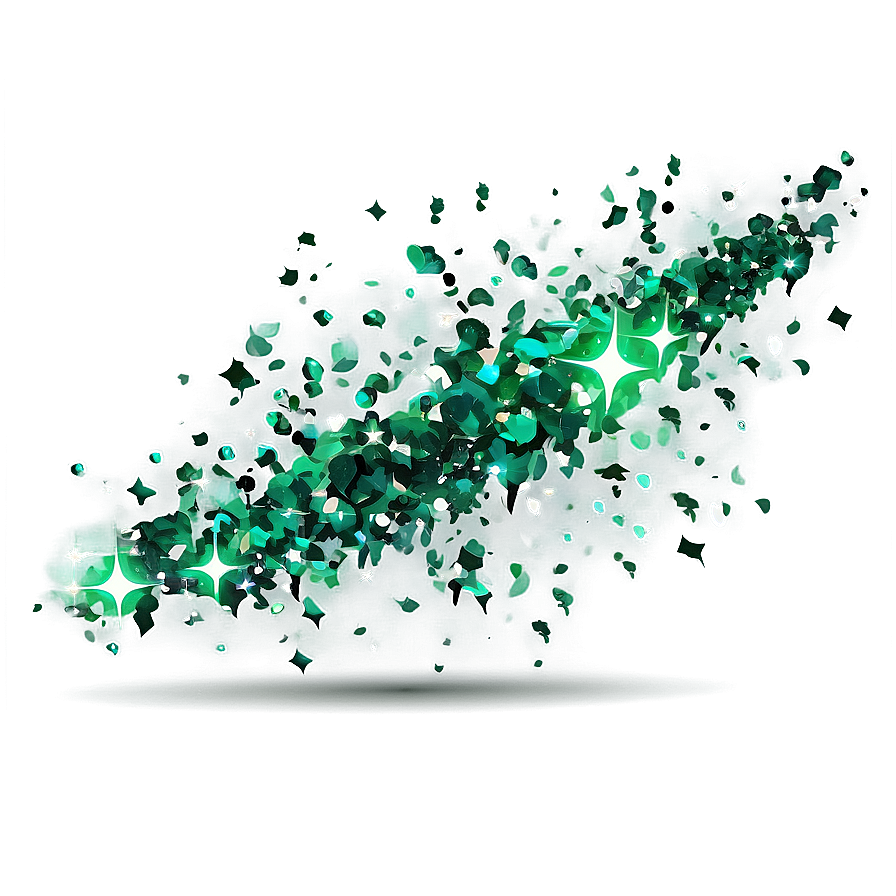 Green Sparkle Png 1