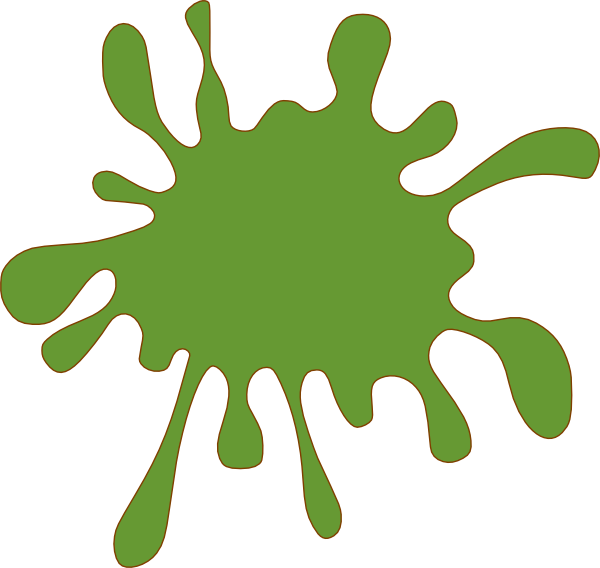 Green Splat Illustration