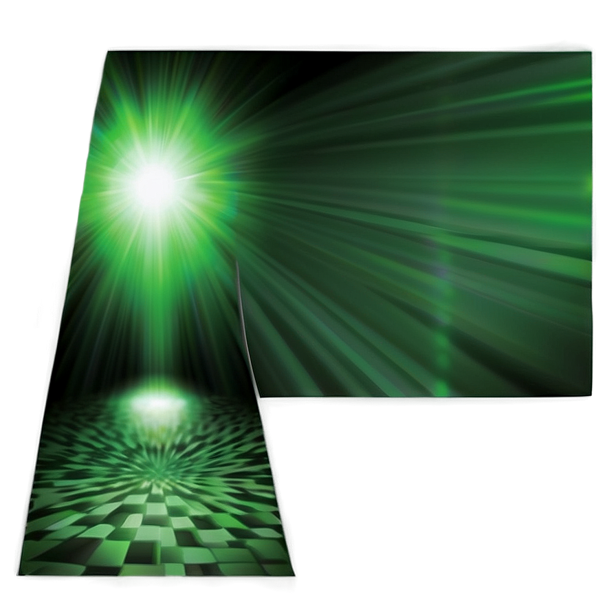 Green Spotlight Effect Png 65