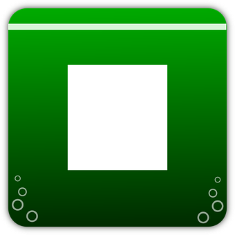 Green Square Icon