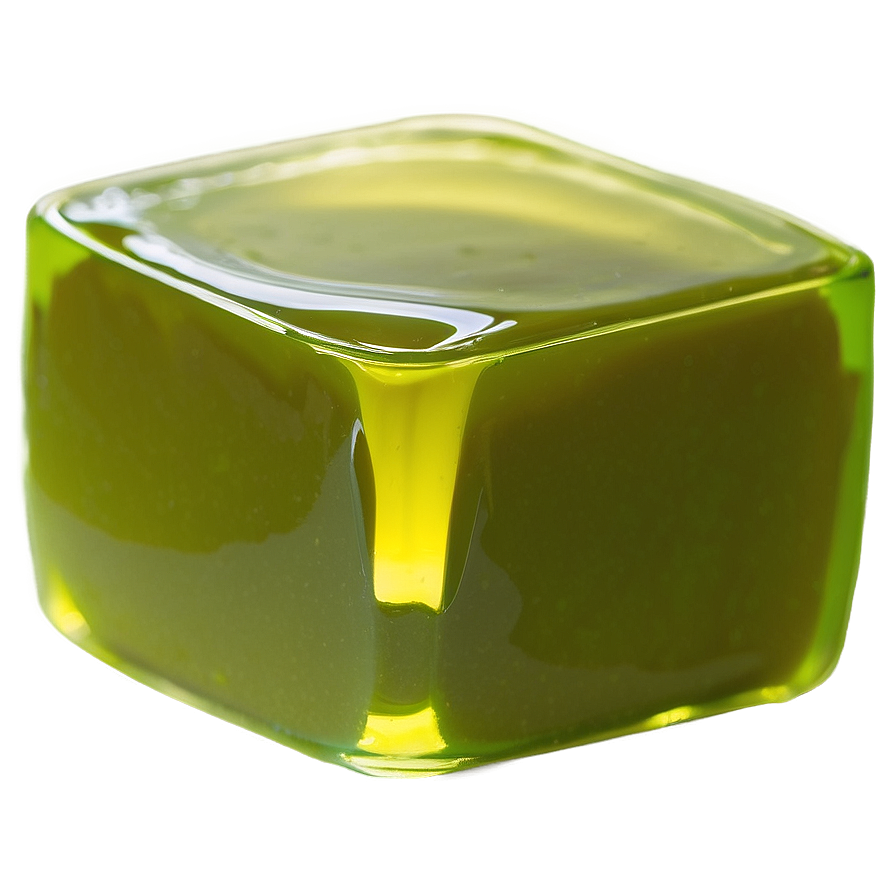 Green Tea And Honey Jello Png Pyg82