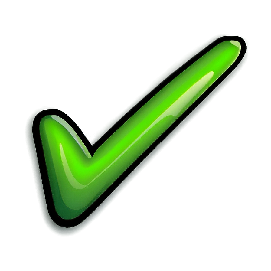 Green Tick Icon Png 80