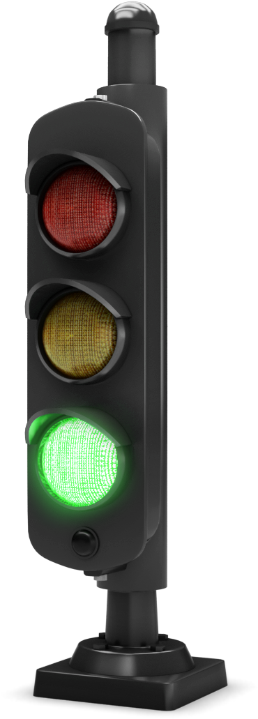 Green Traffic Light Signal