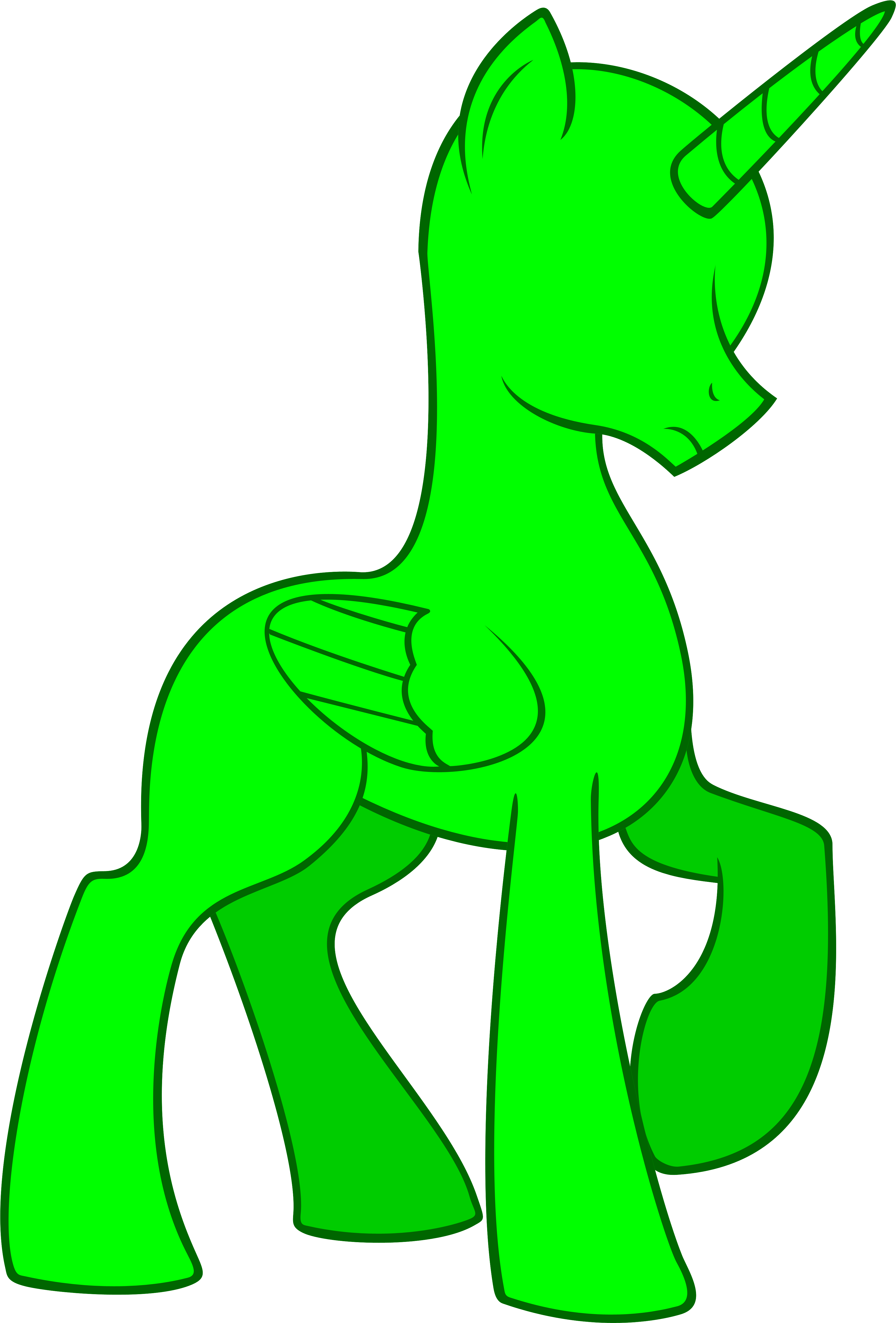 Green Unicorn M L P Base