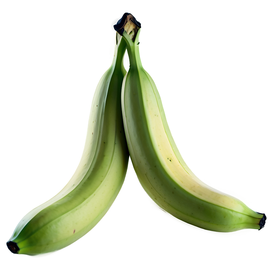 Green Unripe Banana Png 21