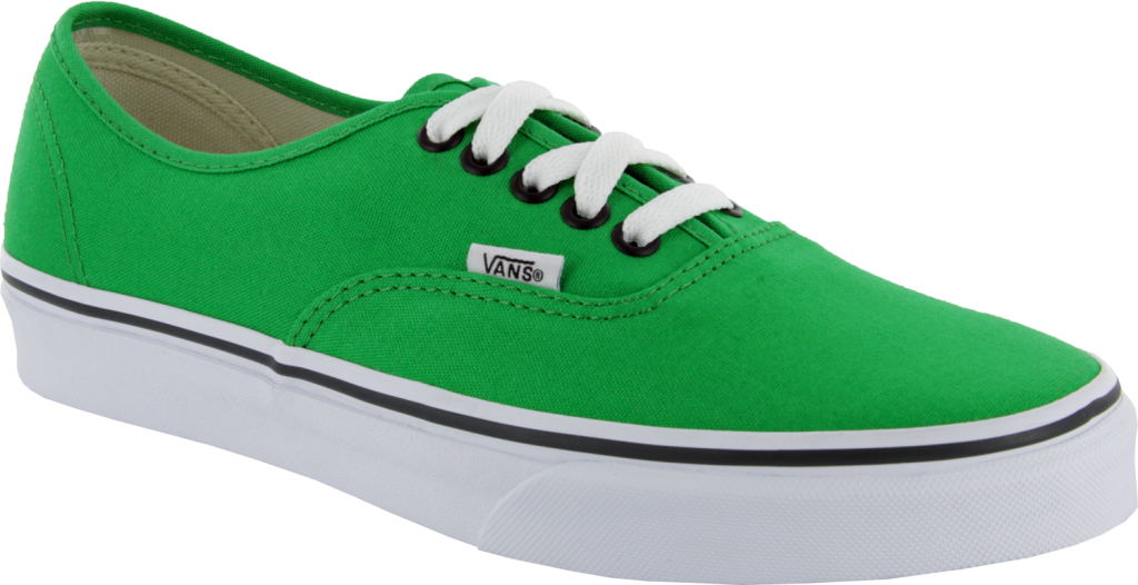 Green Vans Authentic Sneaker