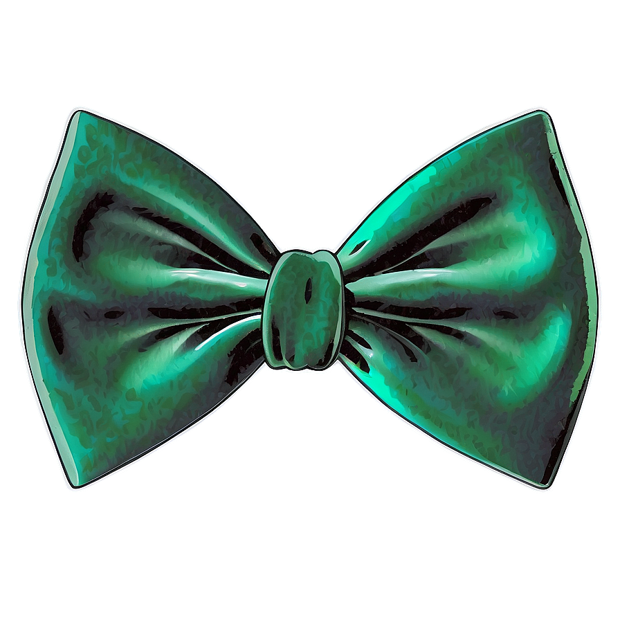 Green Velvet Bow Tie Png Ajd99