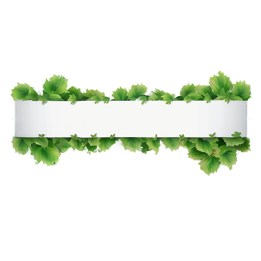 Green Vine Banner Graphic