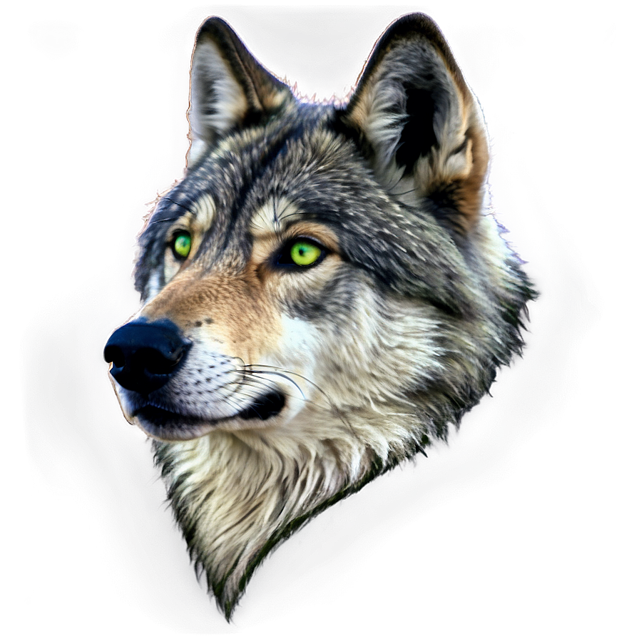 Green Wolf Eyes Png 06292024