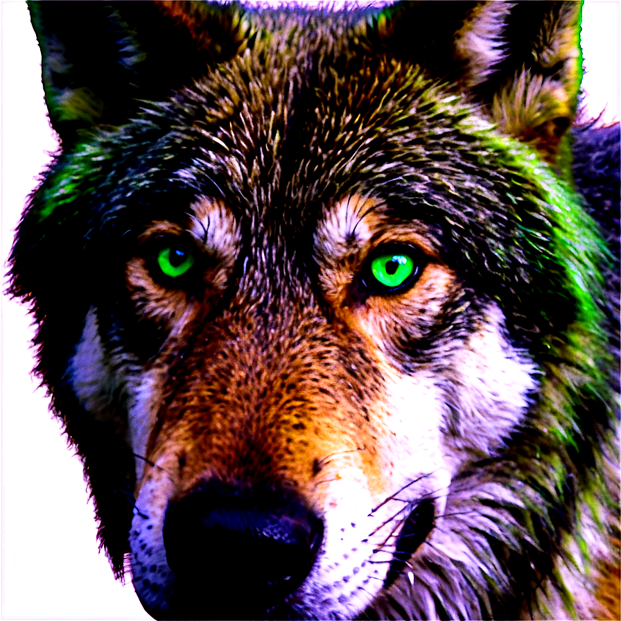 Green Wolf Eyes Png 06292024