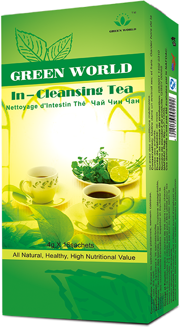 Green World Intestine Cleansing Tea Box