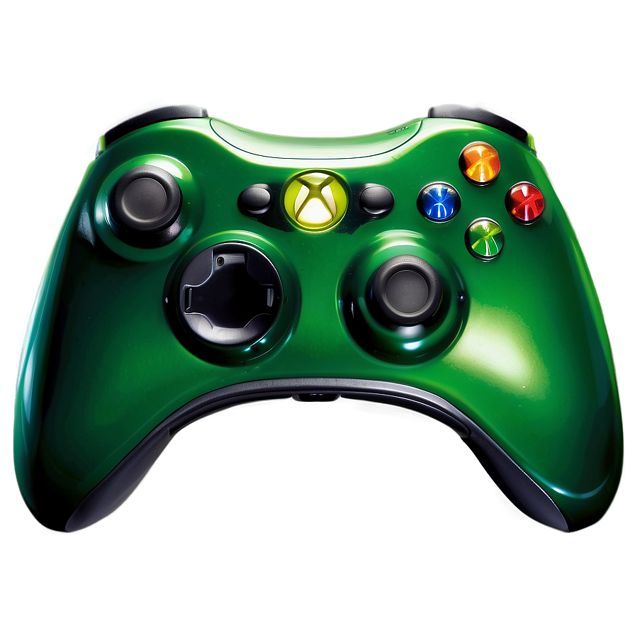 Green Xbox 360 Controller Png Sqp35