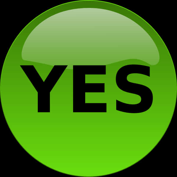 Green Yes Button