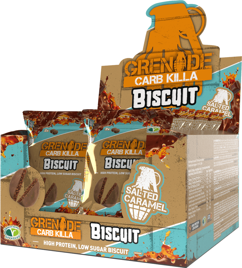 Grenade Carb Killa Biscuit Salted Caramel Packaging