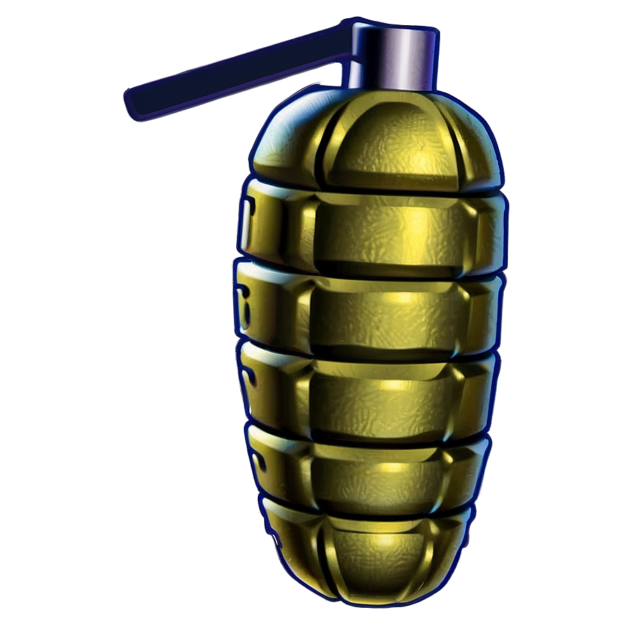 Grenade Illustration Png 05242024