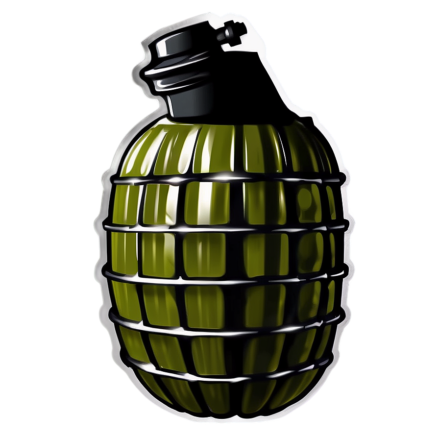 Grenade Silhouette Png Krh70