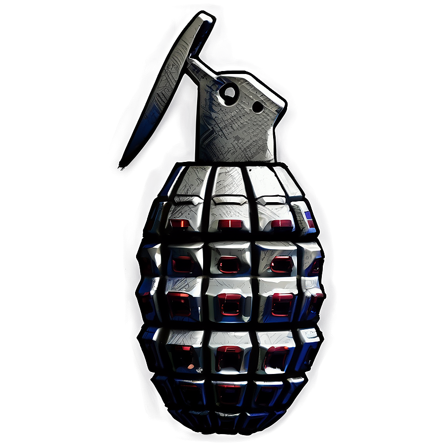 Grenade Sketch Png Mqi