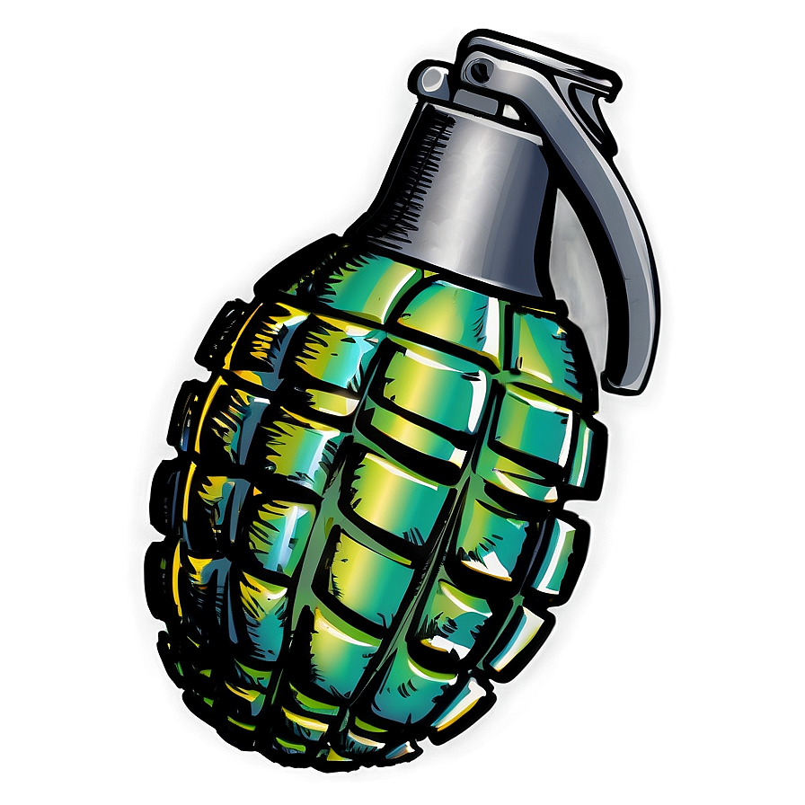 Grenade Sketch Png Yyt