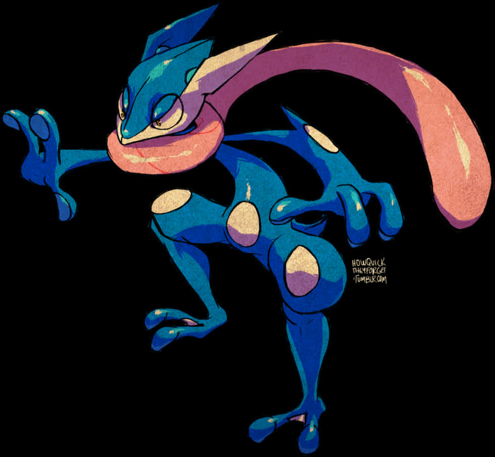 Greninja Artistic Stance