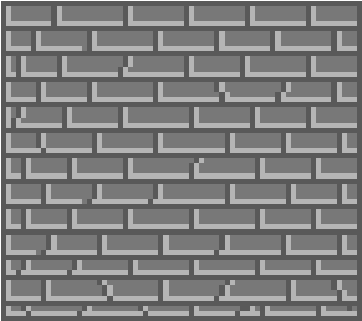 Grey Brick Wall Pattern