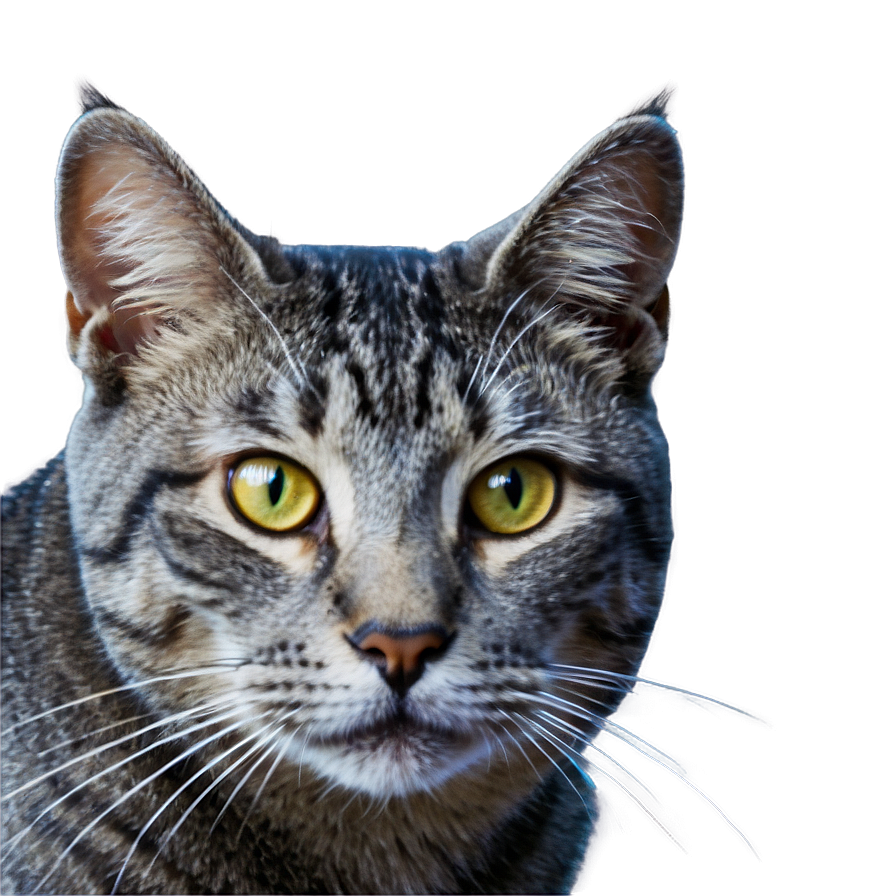 Grey Cat Head Photo Png Emm