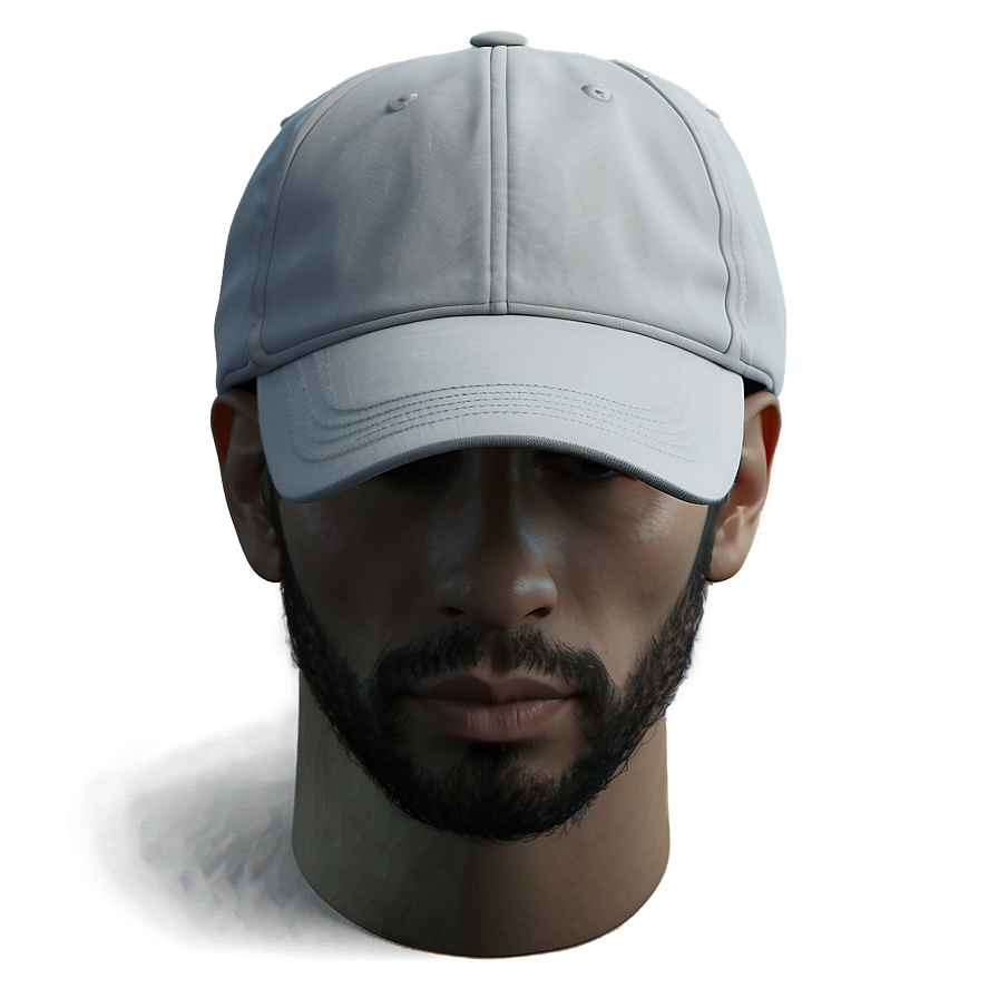 Grey Dad Hat Render Png 89