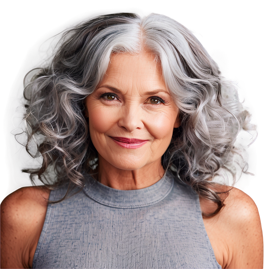 Grey Hair Beauty Secrets Png 06282024