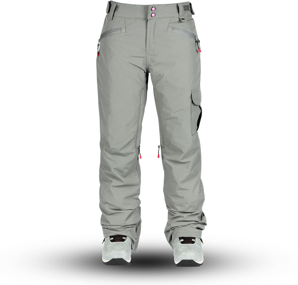 Grey Outdoor Pants Standing