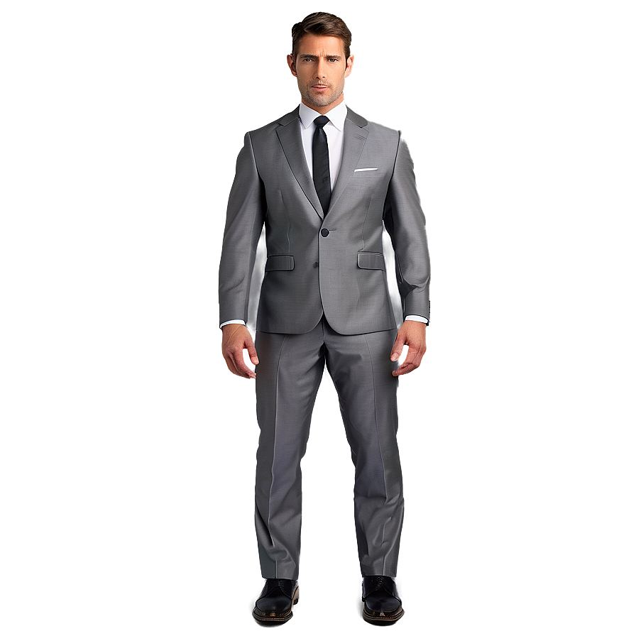 Grey Suit Png Pqr1