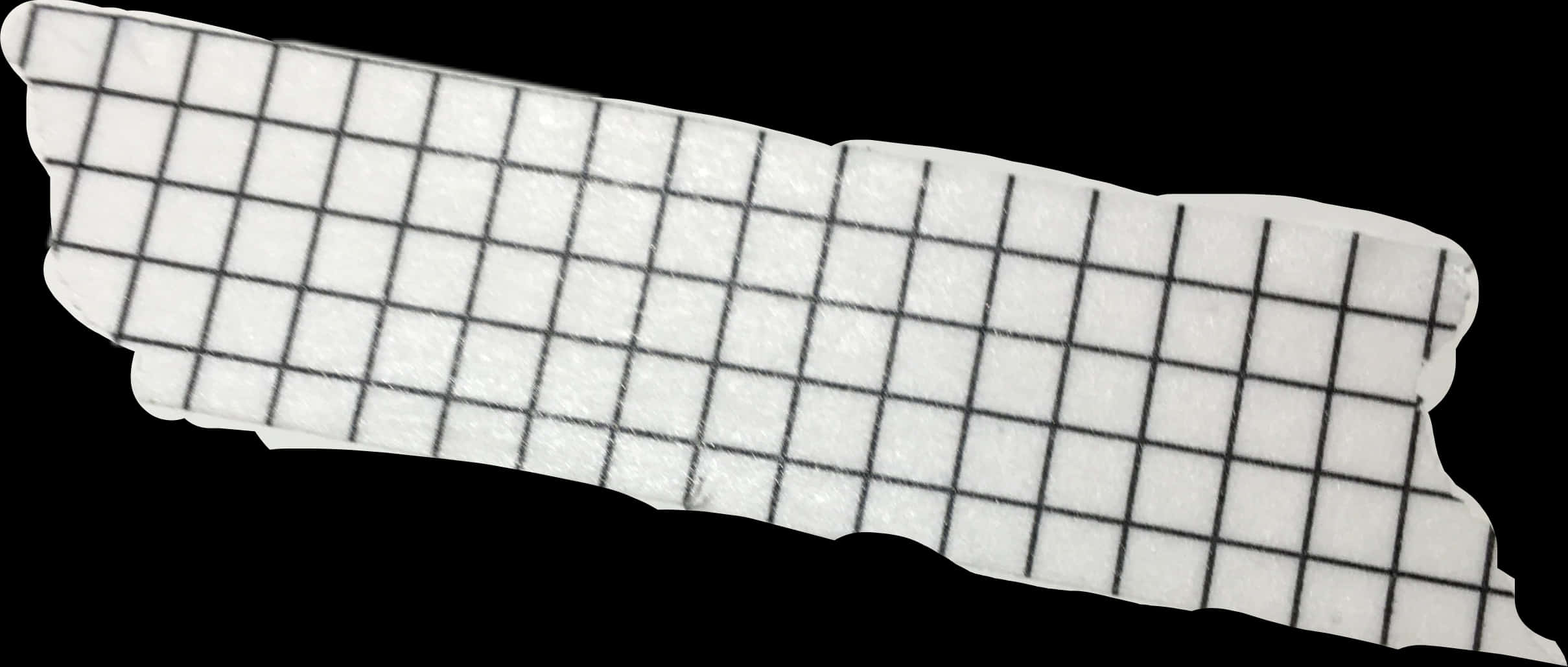 Grid Pattern Washi Tape Piece