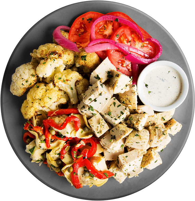 Grilled Chicken Artichoke Salad
