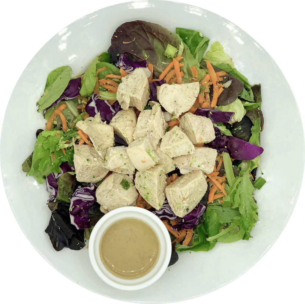 Grilled Chicken Saladwith Dressing