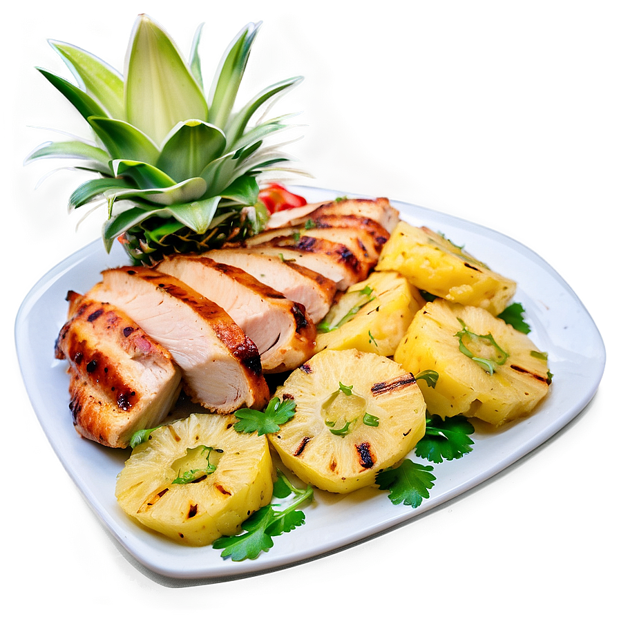 Grilled Chicken With Pineapple Salsa Png 58