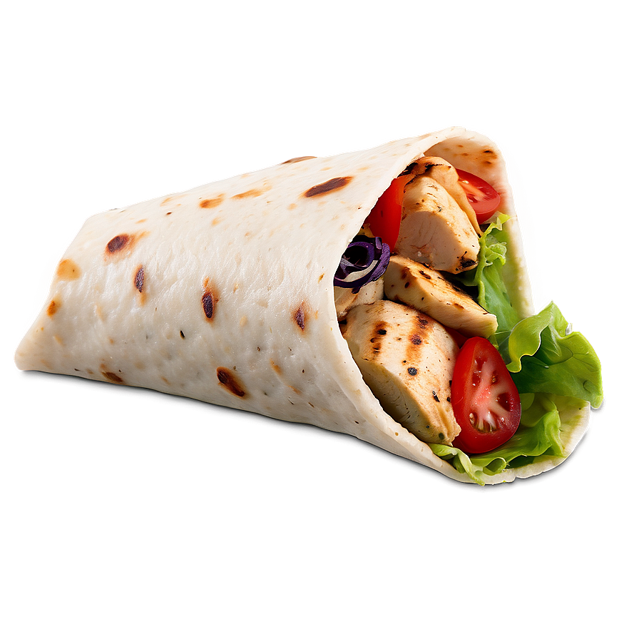 Grilled Chicken Wraps Recipe Png Nld