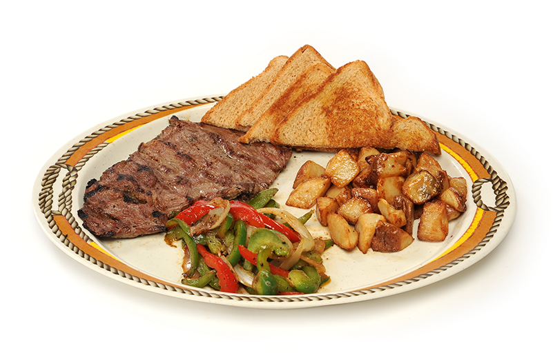 Grilled Steak Dinner Plate
