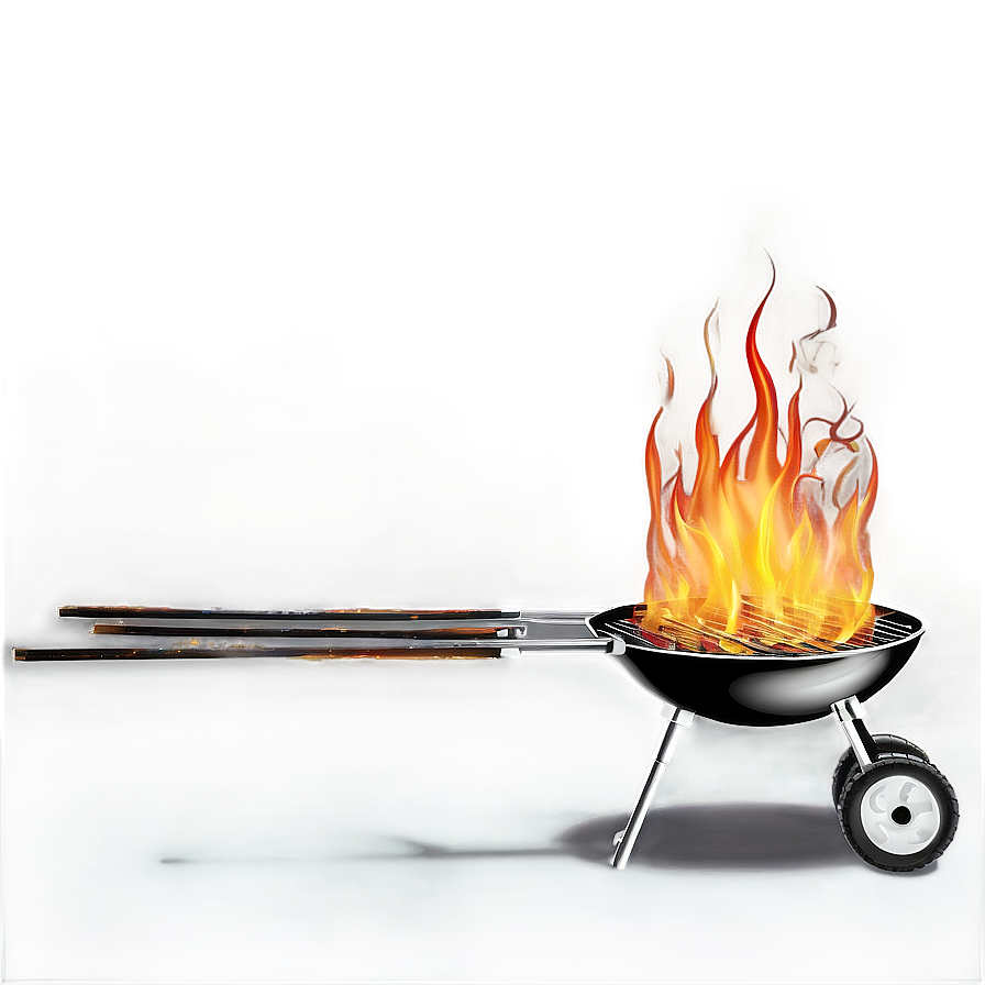 Grilling Fire Png A