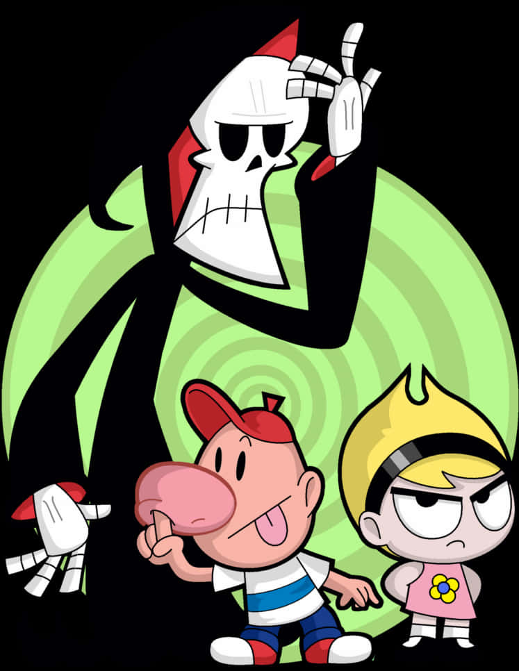 Grim Reaper Cartoon Network Characters