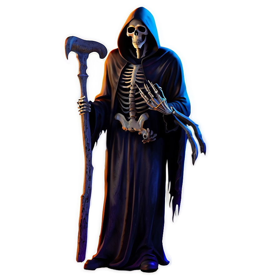 Grim Reaper Halloween Png Oya