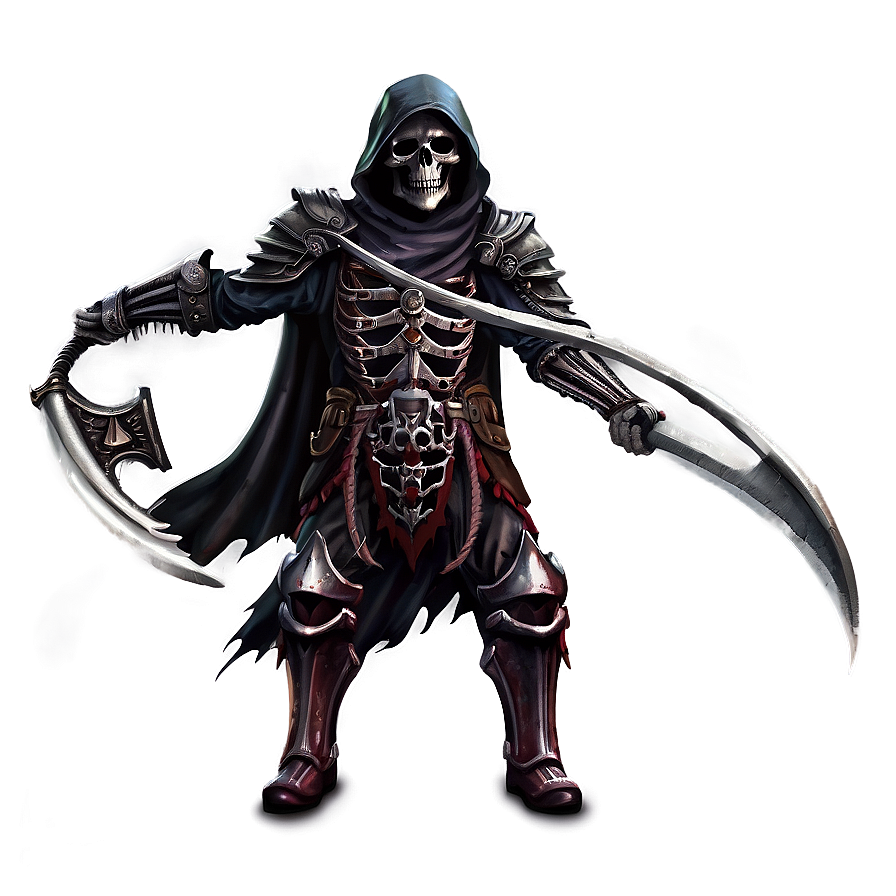 Grim Reaper In Armor Png 3