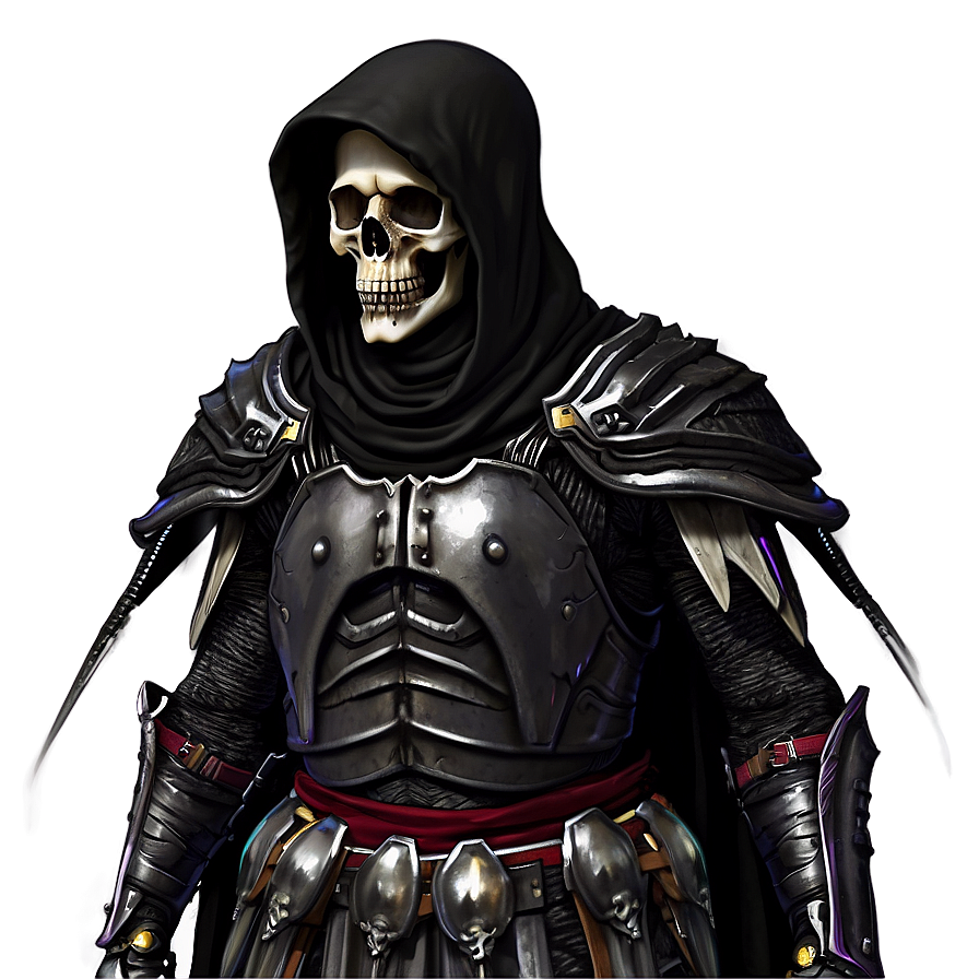Grim Reaper In Armor Png Tps