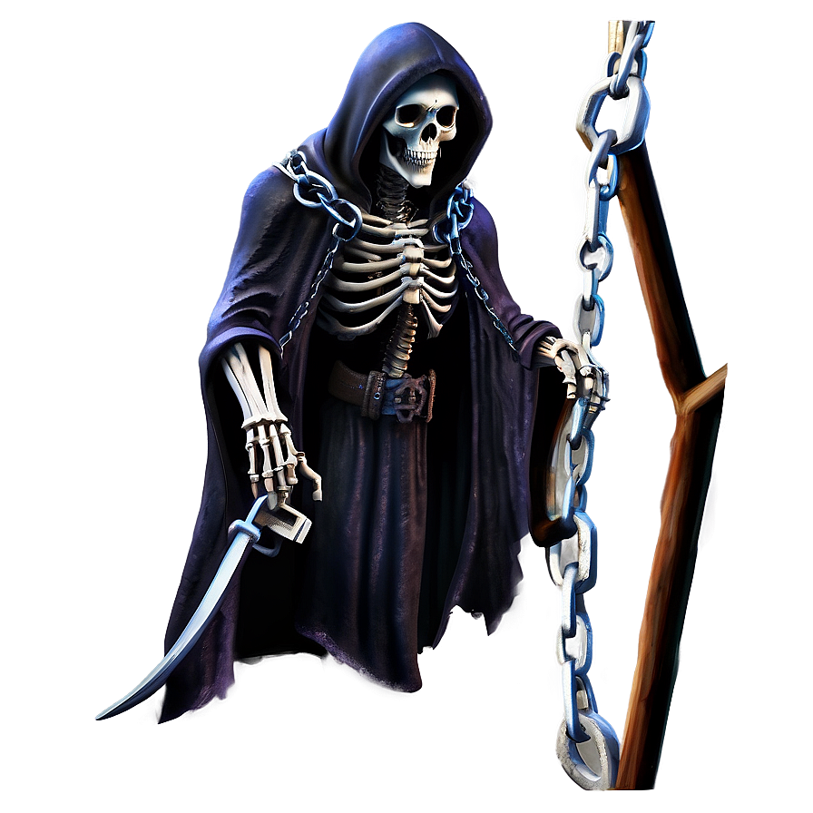 Grim Reaper In Chains Png 48