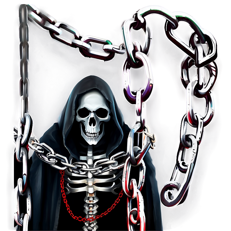 Grim Reaper In Chains Png Kht
