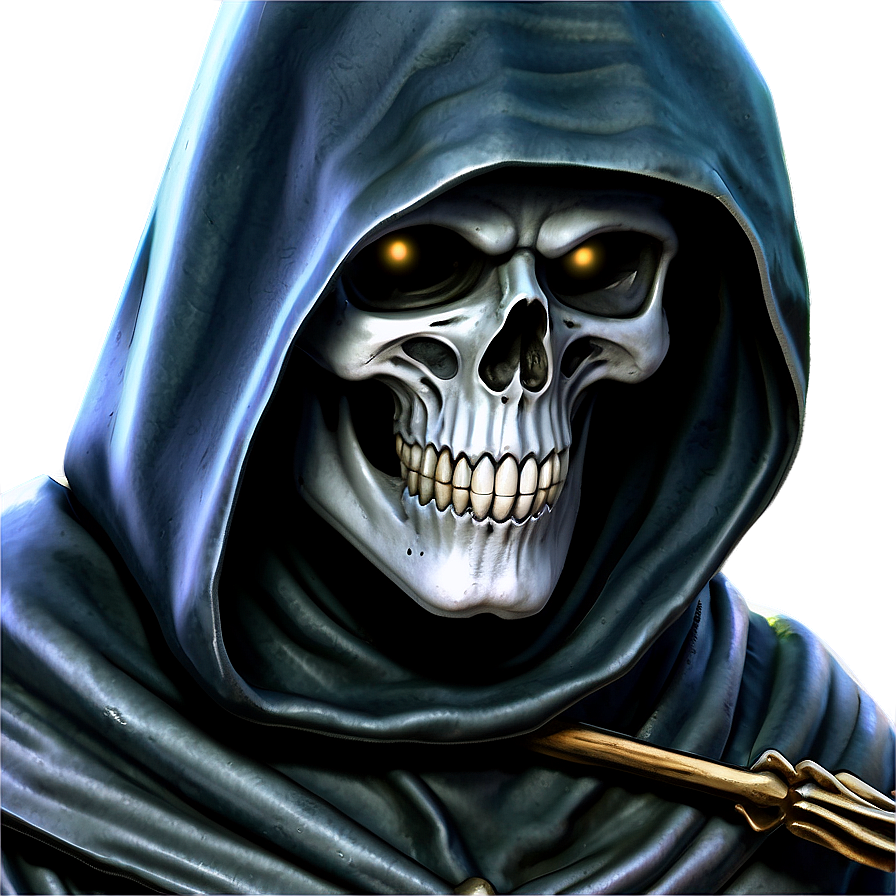 Grim Reaper In Cloak Png Ndd