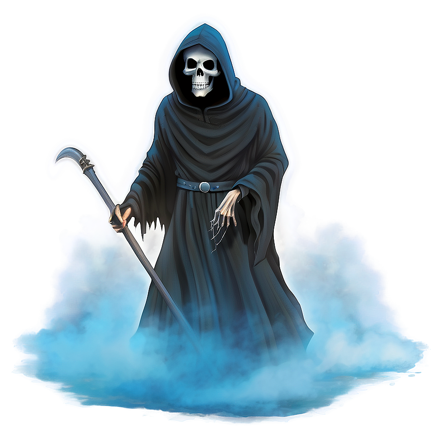 Grim Reaper In Fog Png Hai