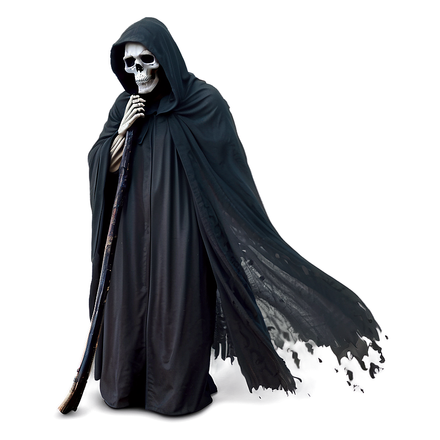 Grim Reaper In Fog Png Uxx