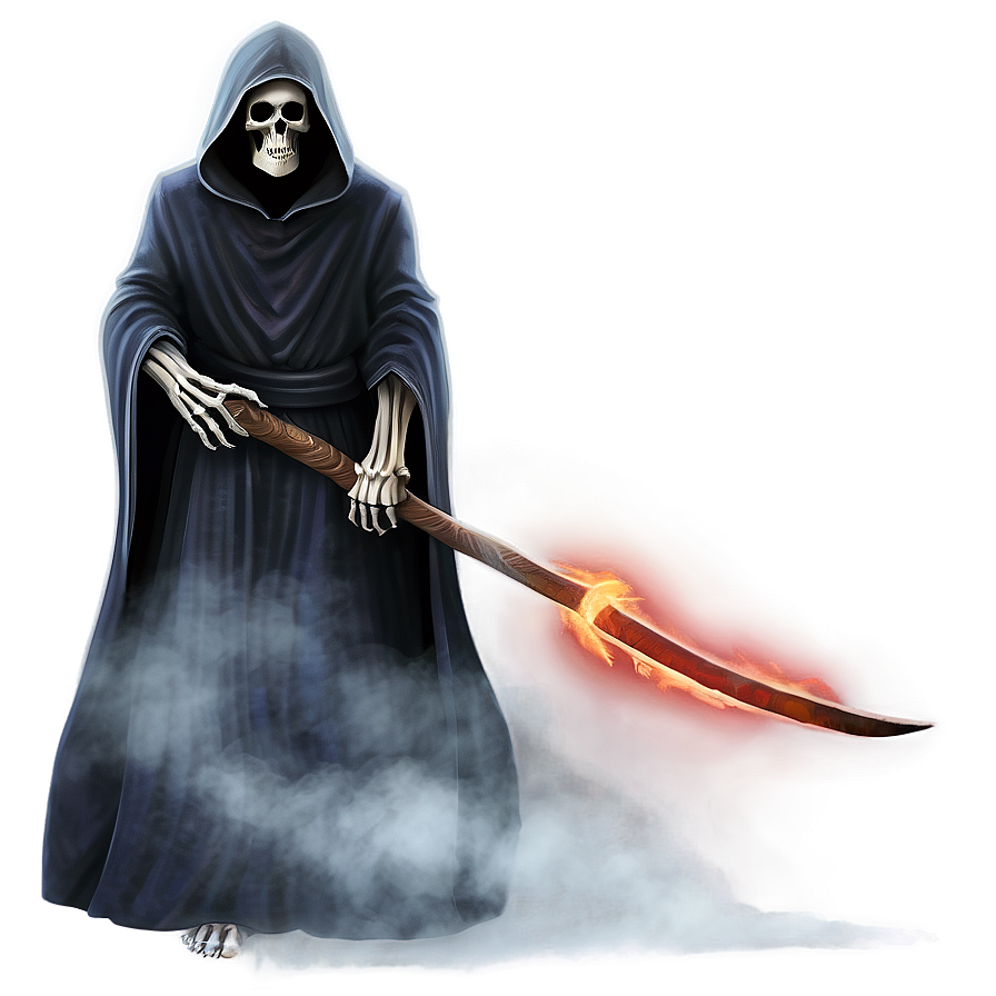 Grim Reaper In Mist Png Fiu83