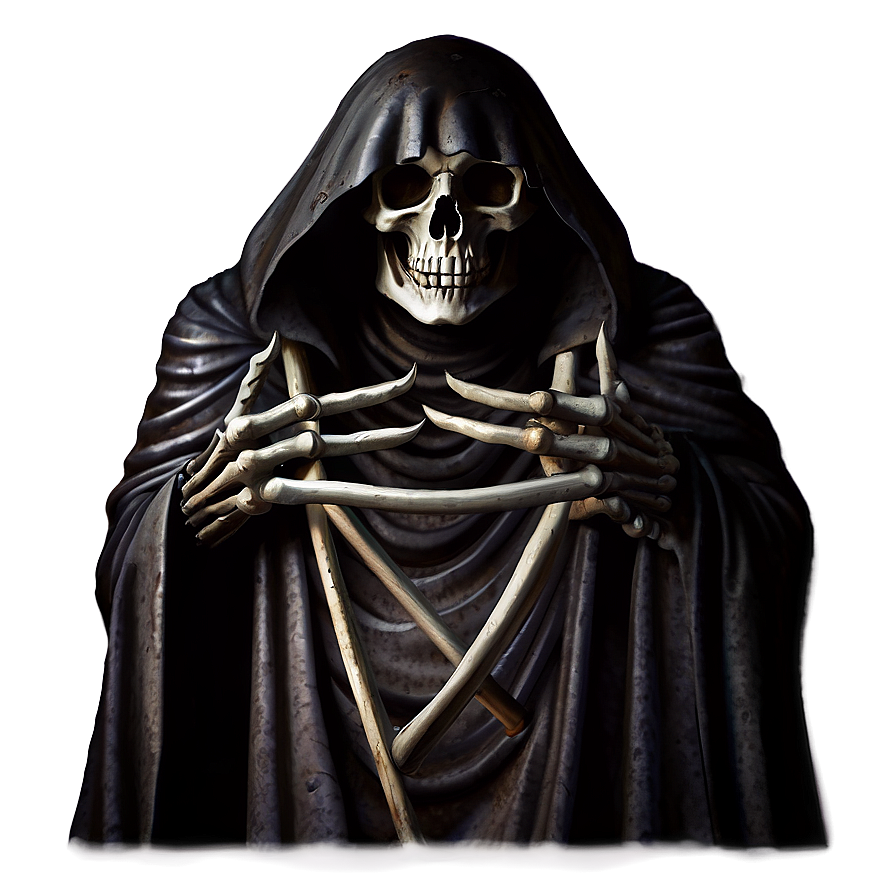 Grim Reaper In Shadow Png Ucl97