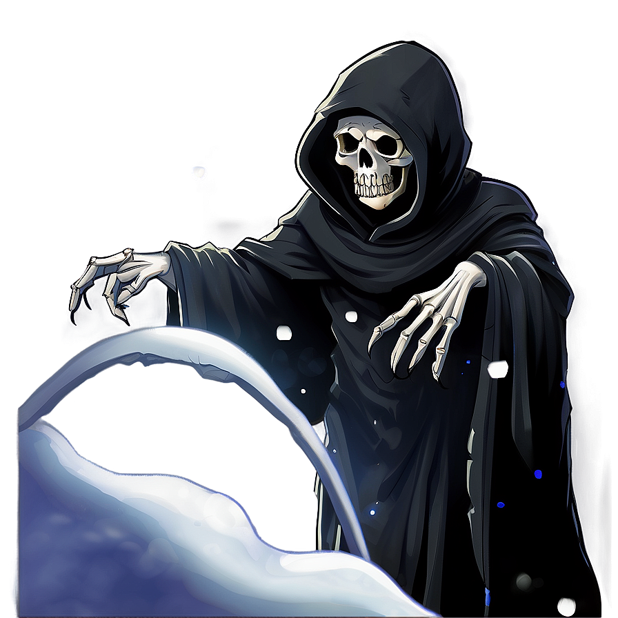 Grim Reaper In Snow Png 39