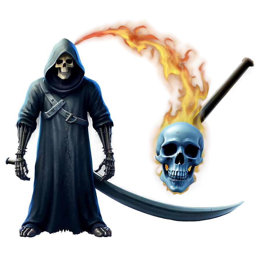 Grim Reaper Skull Png 43