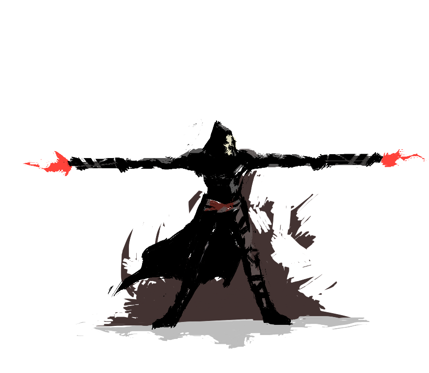 Grim Reaper Standing Artwork